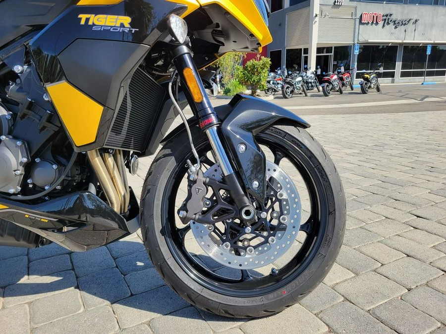 2026 Triumph Tiger Sport 800 Cosmic Yellow/Sapphire Black