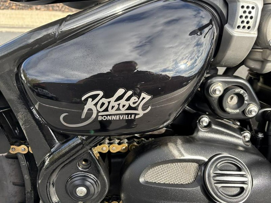 2023 Triumph Bonneville Bobber Jet Black