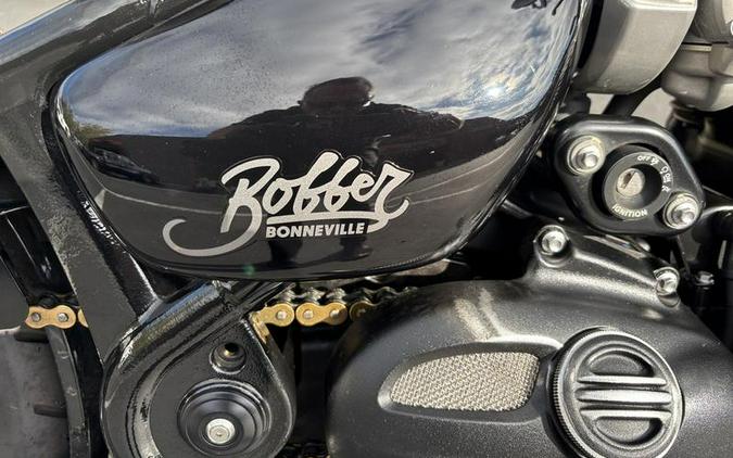 2023 Triumph Bonneville Bobber Jet Black