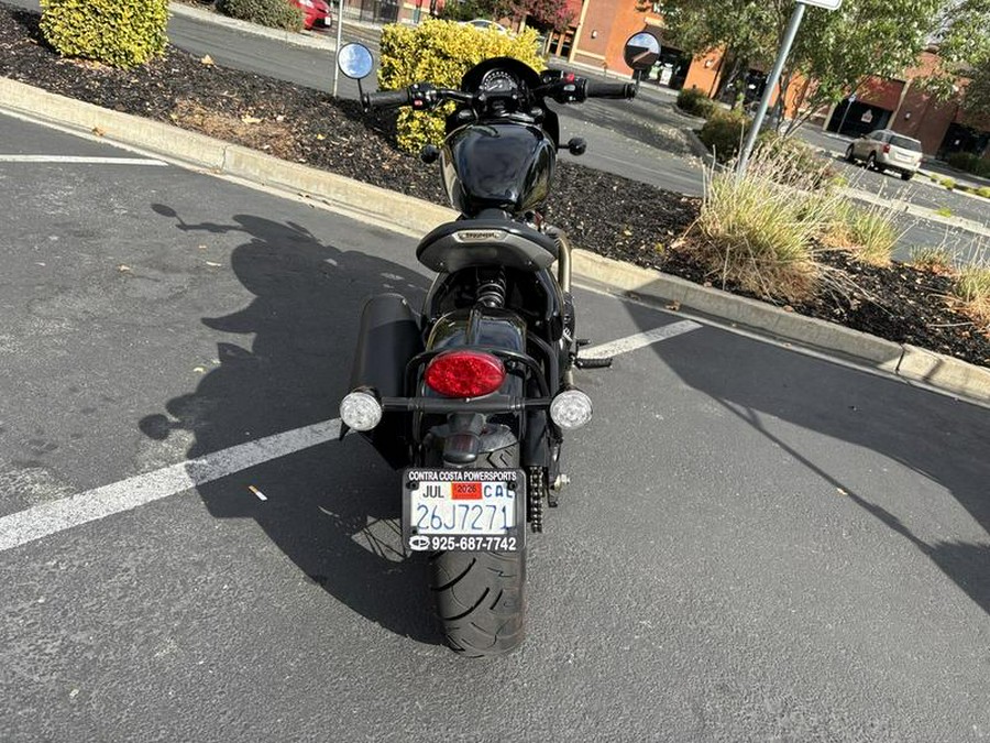 2023 Triumph Bonneville Bobber Jet Black