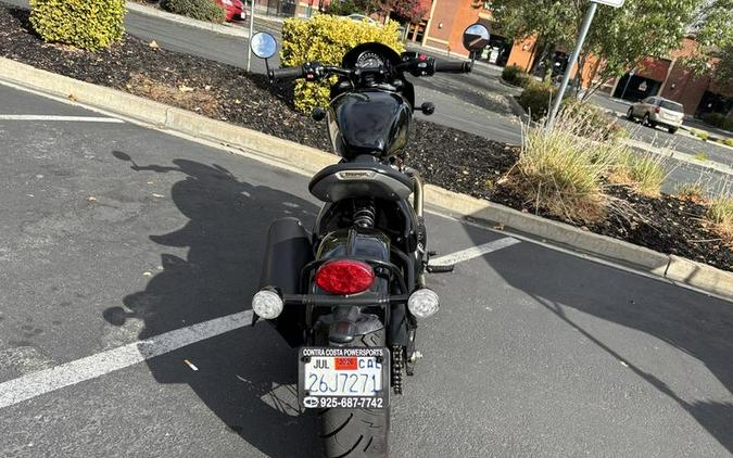 2023 Triumph Bonneville Bobber Jet Black