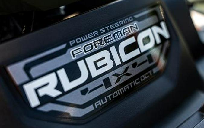 2021 Honda FourTrax Foreman Rubicon 4x4 Automatic DCT EPS