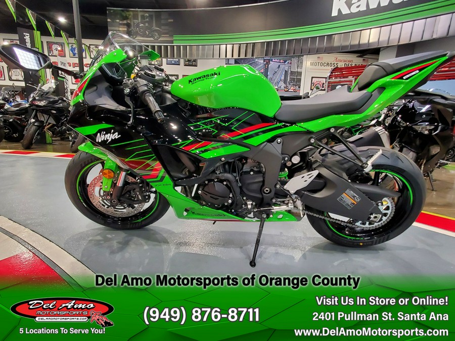 2024 Kawasaki NINJA ZX-6R ABS KRT EDITION