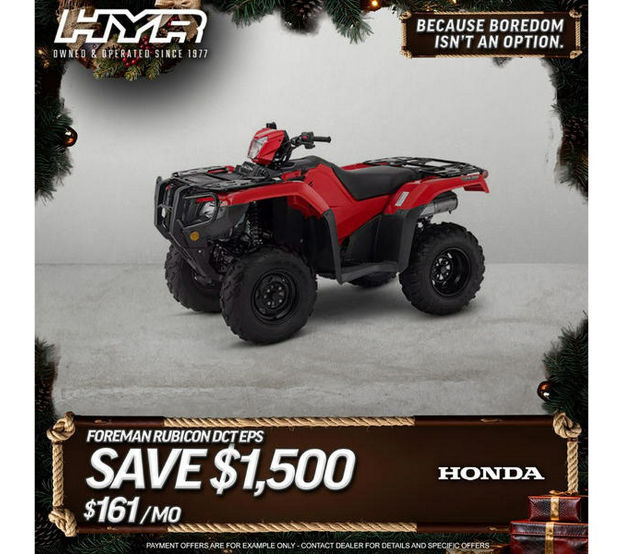 2025 Honda® FourTrax Foreman Rubicon 4x4 Automatic DCT EPS