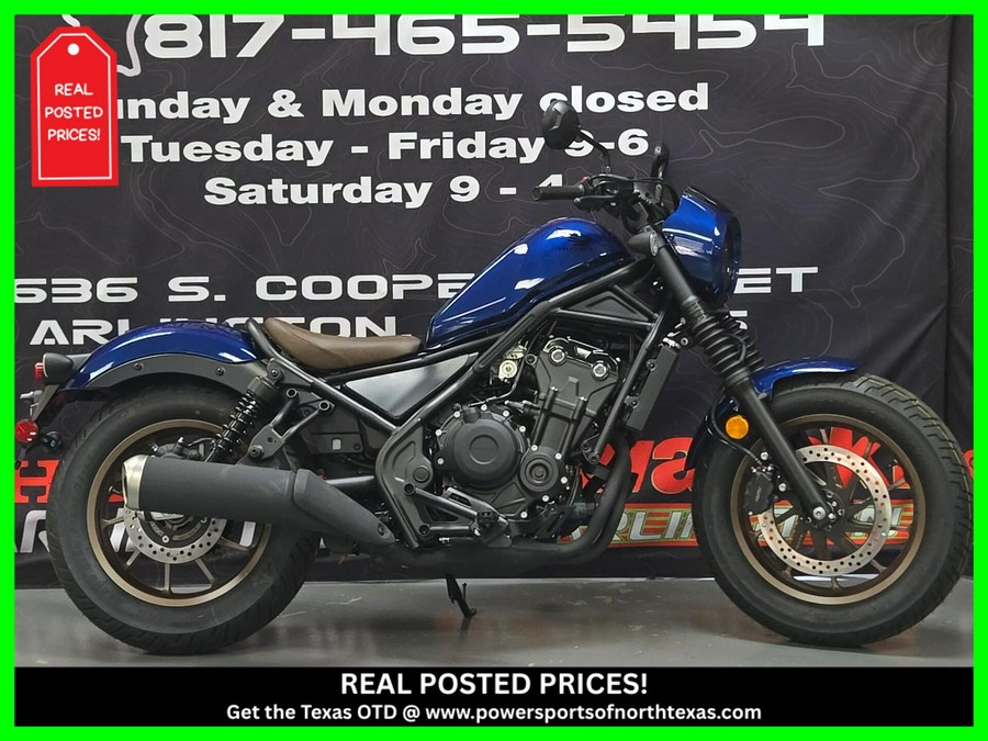 2025 Honda Rebel 500 SE ABS