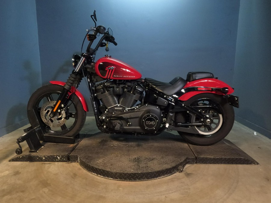2022 Harley-Davidson Street Bob 114 Redline Red