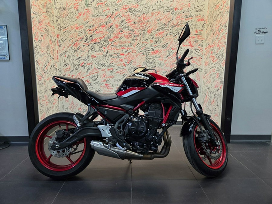 2024 Kawasaki Z650 ABS
