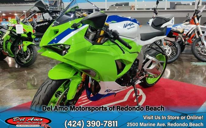 2024 Kawasaki NINJA ZX-6R 40TH ANNIVERSARY EDITION ABS