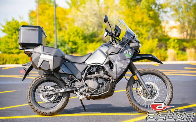 2022 Kawasaki KLR650 Adventure Camo