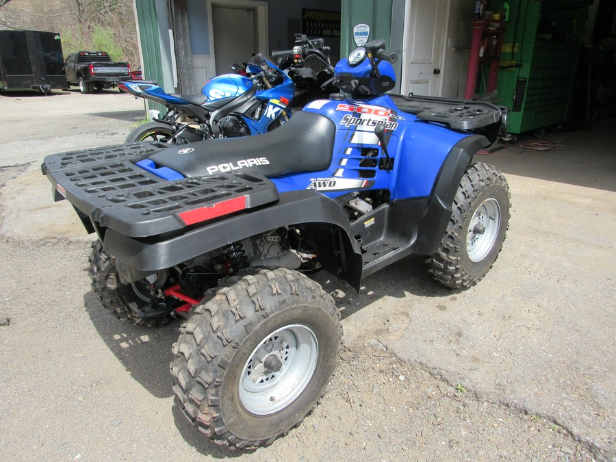 2004 Polaris Industries SPORTSMAN 500HO LIKE NEW FOR A 2004 WITH WINCH