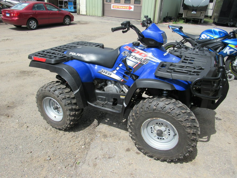 2004 Polaris Industries SPORTSMAN 500HO LIKE NEW FOR A 2004 WITH WINCH