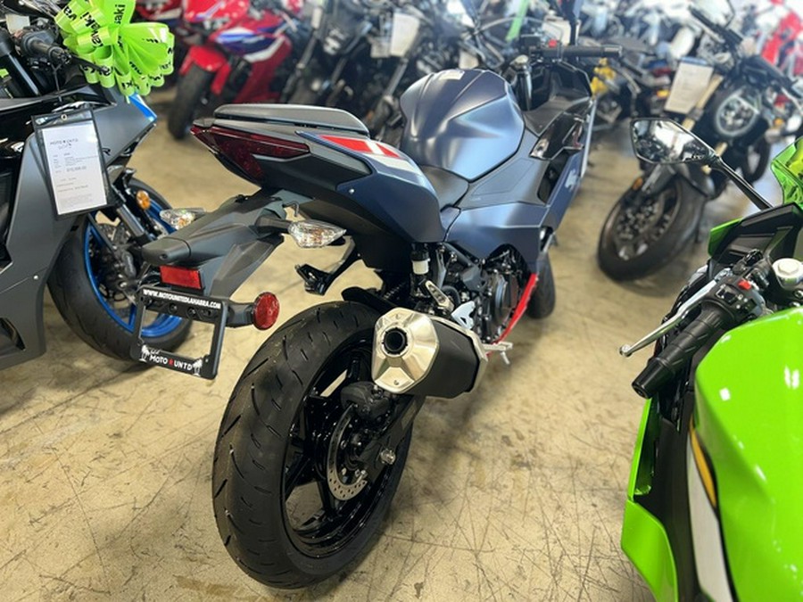 2026 Kawasaki Ninja 500 ABS Metallic Matte Twilight Blue
