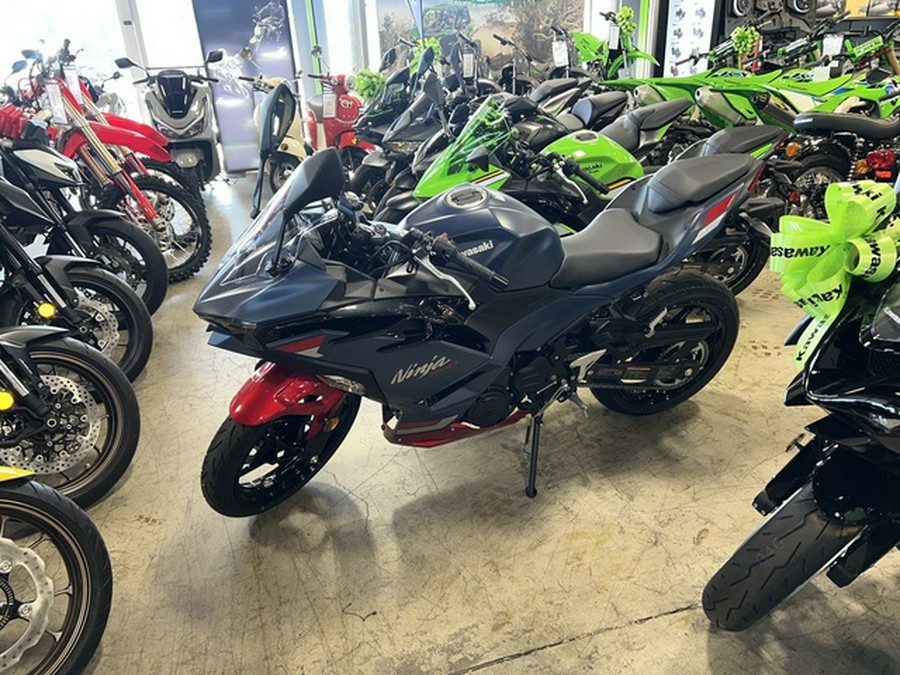 2026 Kawasaki Ninja 500 ABS Metallic Matte Twilight Blue