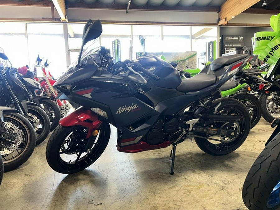 2026 Kawasaki Ninja 500 ABS Metallic Matte Twilight Blue