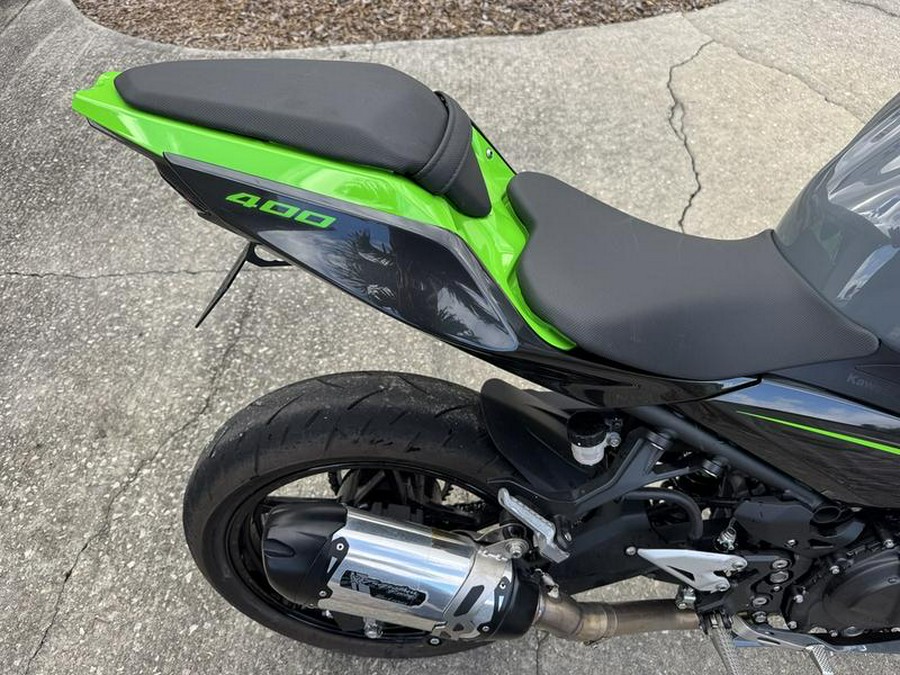 2019 Kawasaki Ninja® 400 ABS Metallic Spark Black