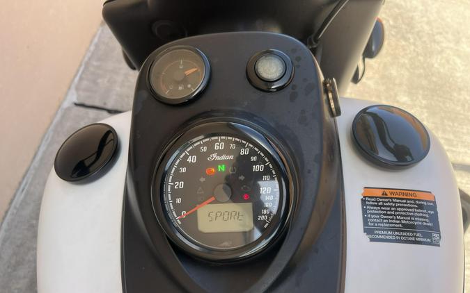 2020 Indian Motorcycle Springfield Dark Horse White Smoke