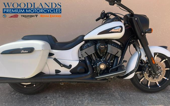 2020 Indian Motorcycle Springfield Dark Horse White Smoke