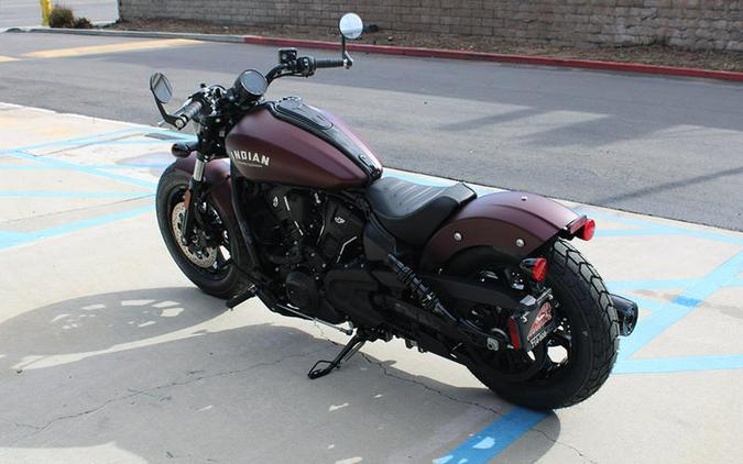 2026 Indian Motorcycle® Scout® Bobber Limited +Tech Maroon Metallic Smoke