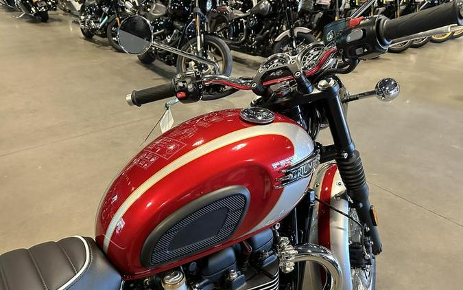 2025 Triumph Bonneville T120 Elvis Presley Limited Edition Carnival Red