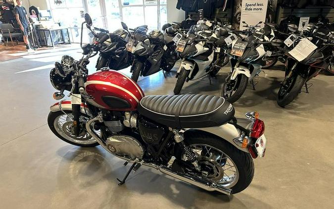 2025 Triumph Bonneville T120 Elvis Presley Limited Edition Carnival Red