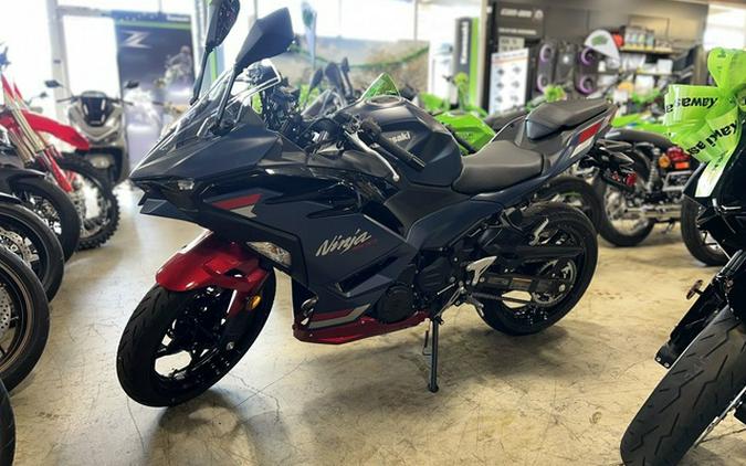 2026 Kawasaki Ninja 500 ABS Metallic Matte Twilight Blue