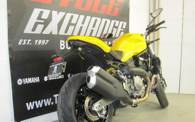 2018 Ducati Monster 821 Yellow