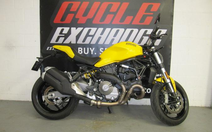 2018 Ducati Monster 821 Yellow