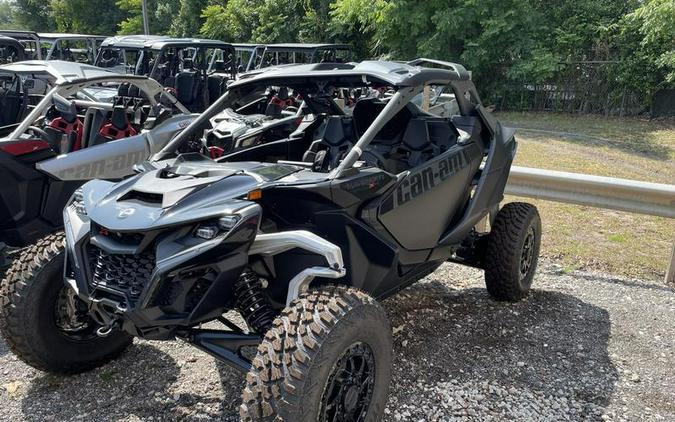 2024 Can-Am® Maverick R X RS with Smart-Shox Triple Black