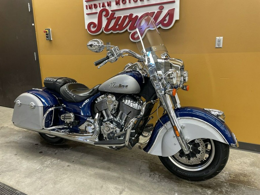2017 Indian Springfield Blue Sapphire Over Star Silver