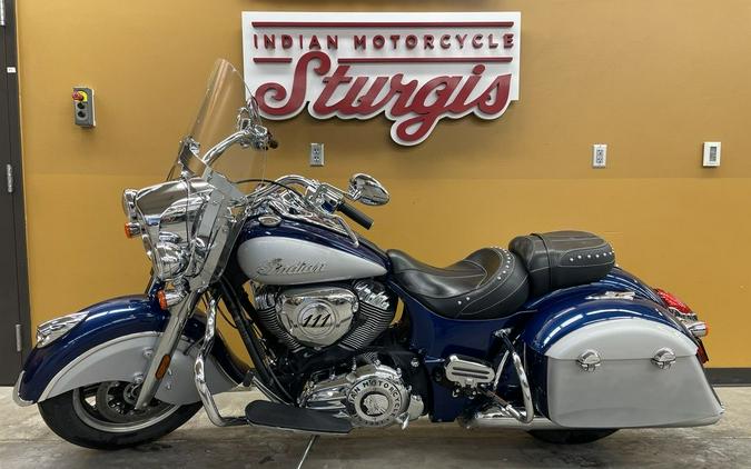 2017 Indian Motorcycle® Springfield™ Blue Sapphire Over Star Silver