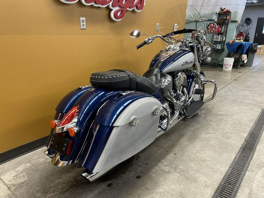 2017 Indian Springfield Blue Sapphire Over Star Silver