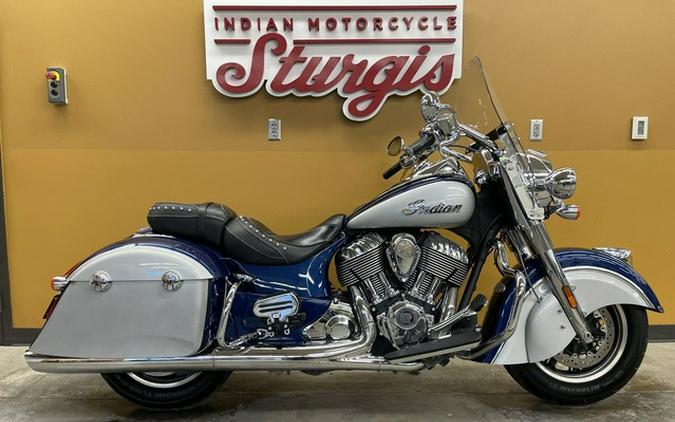 2017 Indian Springfield Blue Sapphire Over Star Silver