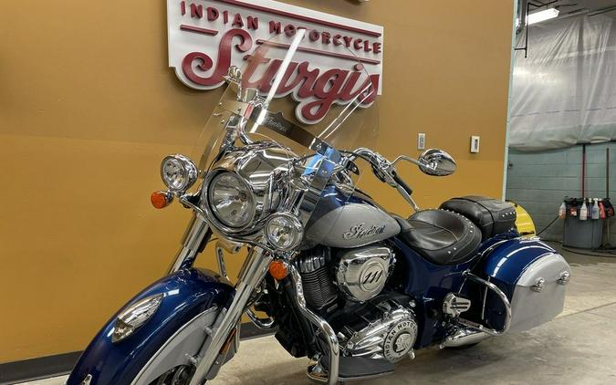 2017 Indian Motorcycle® Springfield™ Blue Sapphire Over Star Silver