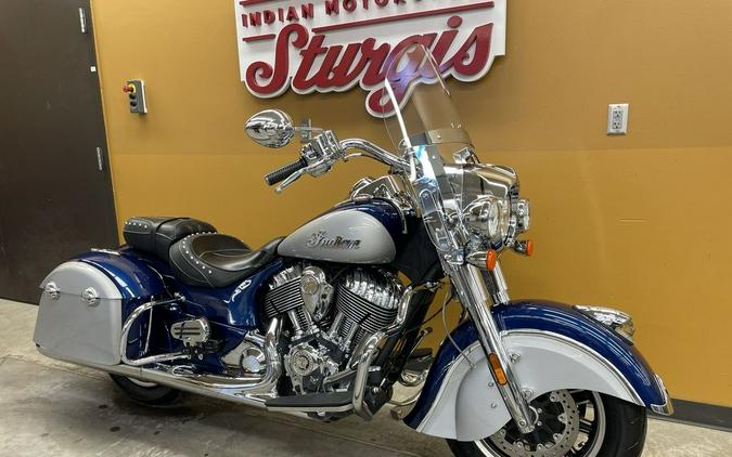 2017 Indian Motorcycle® Springfield™ Blue Sapphire Over Star Silver