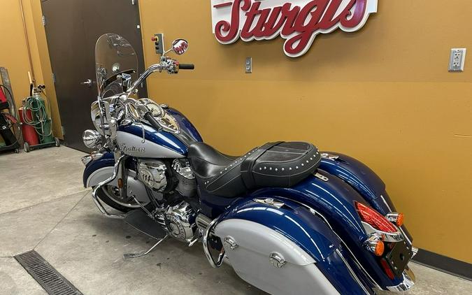 2017 Indian Motorcycle® Springfield™ Blue Sapphire Over Star Silver