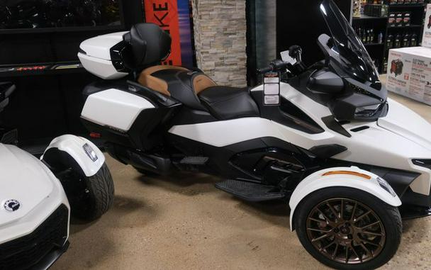 New 2024 CAN-AM SPYDER RT SEATOSKY VEGAS WHITE SATIN