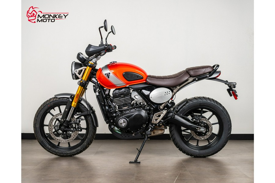 2026 Triumph Scrambler 400 X