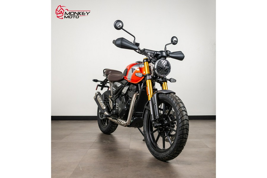 2026 Triumph Scrambler 400 X
