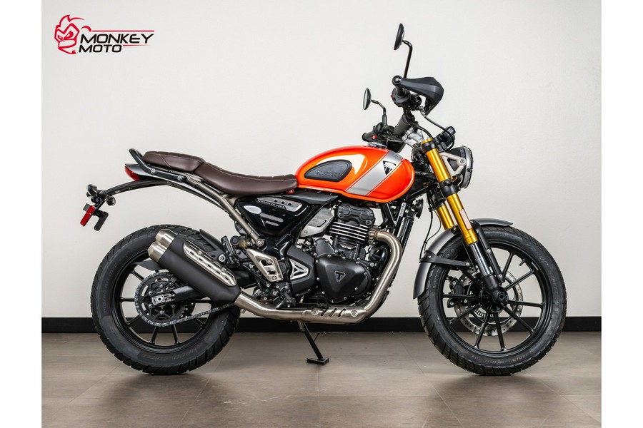 2026 Triumph Scrambler 400 X