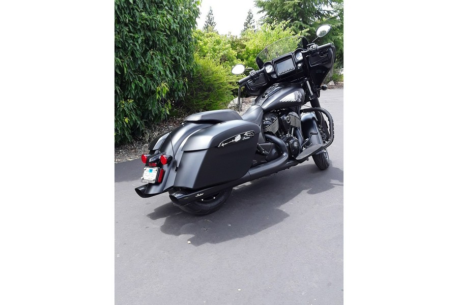 2021 Indian Motorcycle CHIEFTAIN DARK HORSE, BLK SMK, CAL Dark Horse®