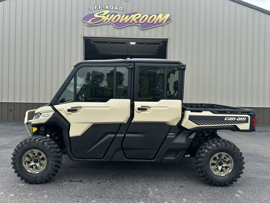 2024 Can-Am® Defender MAX Limited HD10 Desert Tan & Timeless Black