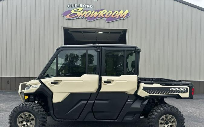 2024 Can-Am® Defender MAX Limited HD10 Desert Tan & Timeless Black