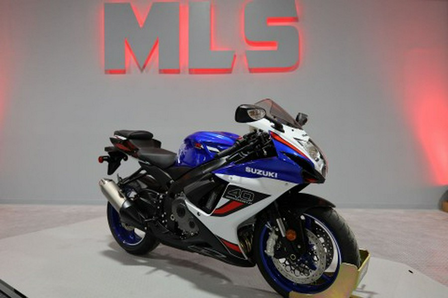 2026 Suzuki GSX-R600Z 40th Anniversary Edition