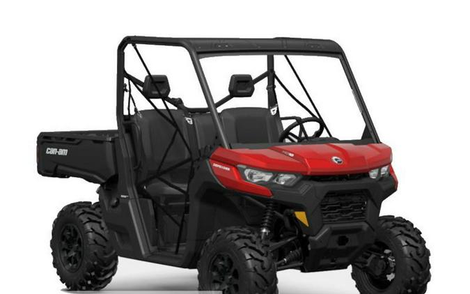 2024 Can-Am® Defender DPS HD10 Fiery Red