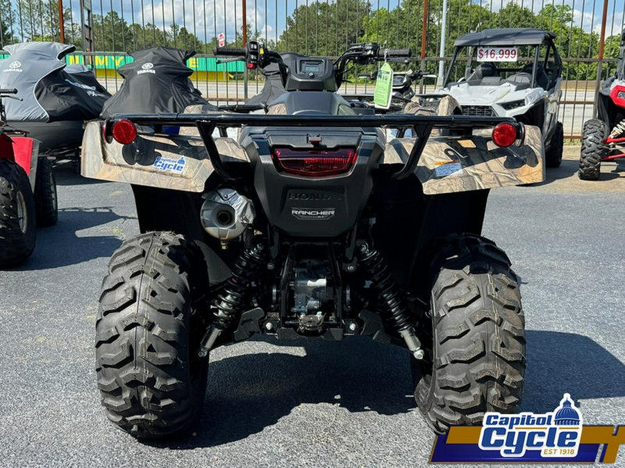 2024 Honda® FourTrax Rancher 4x4 Automatic DCT IRS EPS Honda Phantom Camo®