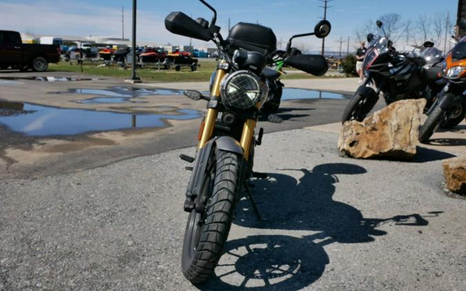 2024 Triumph Scrambler 400 X Phantom Black / Silver Ice