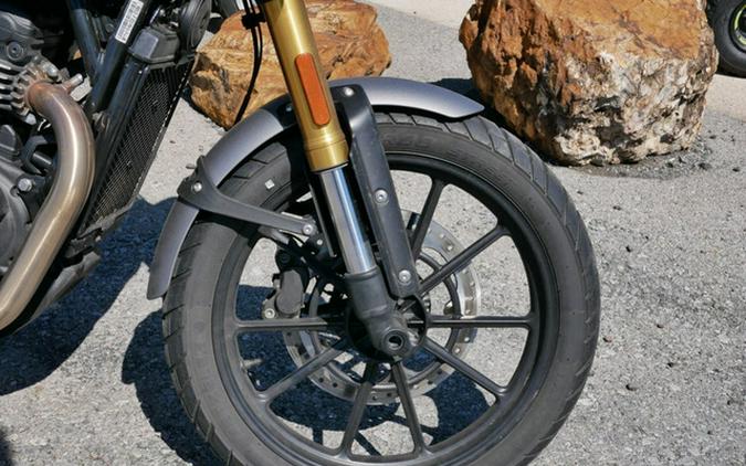 2024 Triumph Scrambler 400 X Phantom Black / Silver Ice