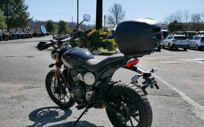 2024 Triumph Scrambler 400 X Phantom Black / Silver Ice