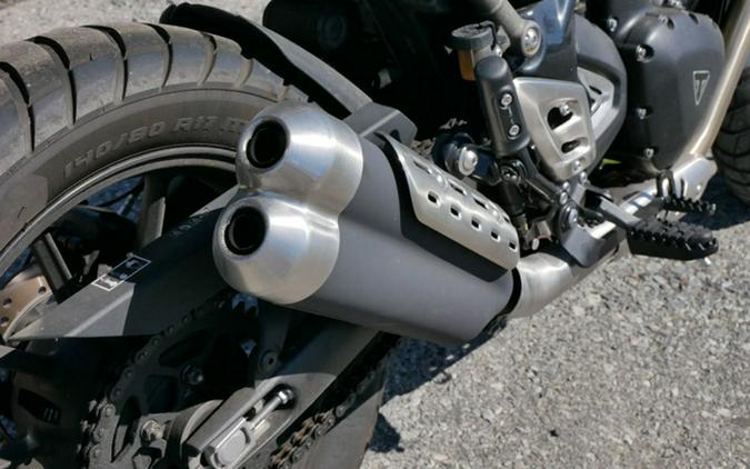 2024 Triumph Scrambler 400 X Phantom Black / Silver Ice