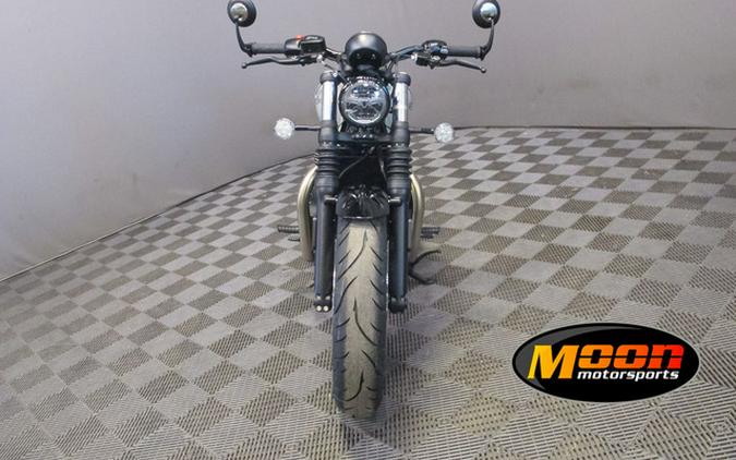 2024 Triumph Bonneville Bobber Jet Black/Ash Gray